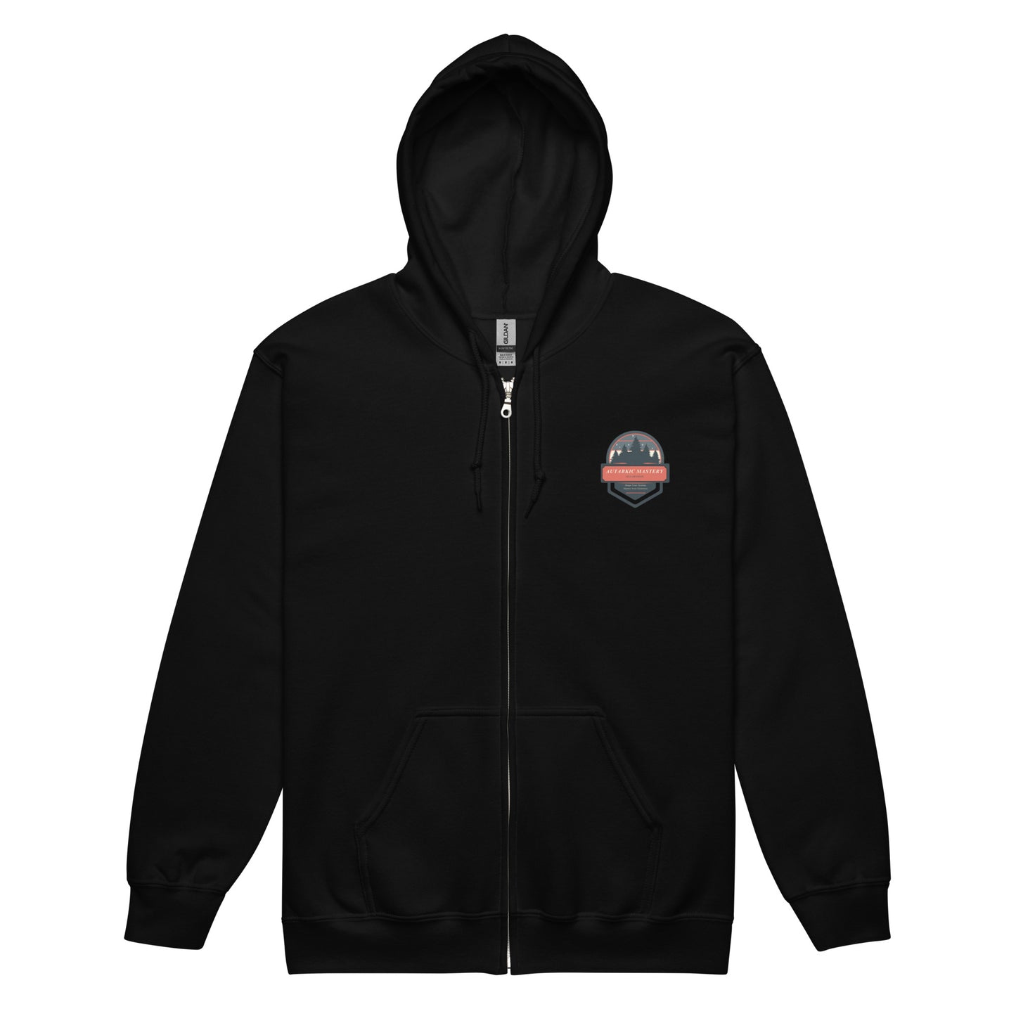 AUTARKIC MASTERY- zip hoodie (Carefree Treasure Hunt)