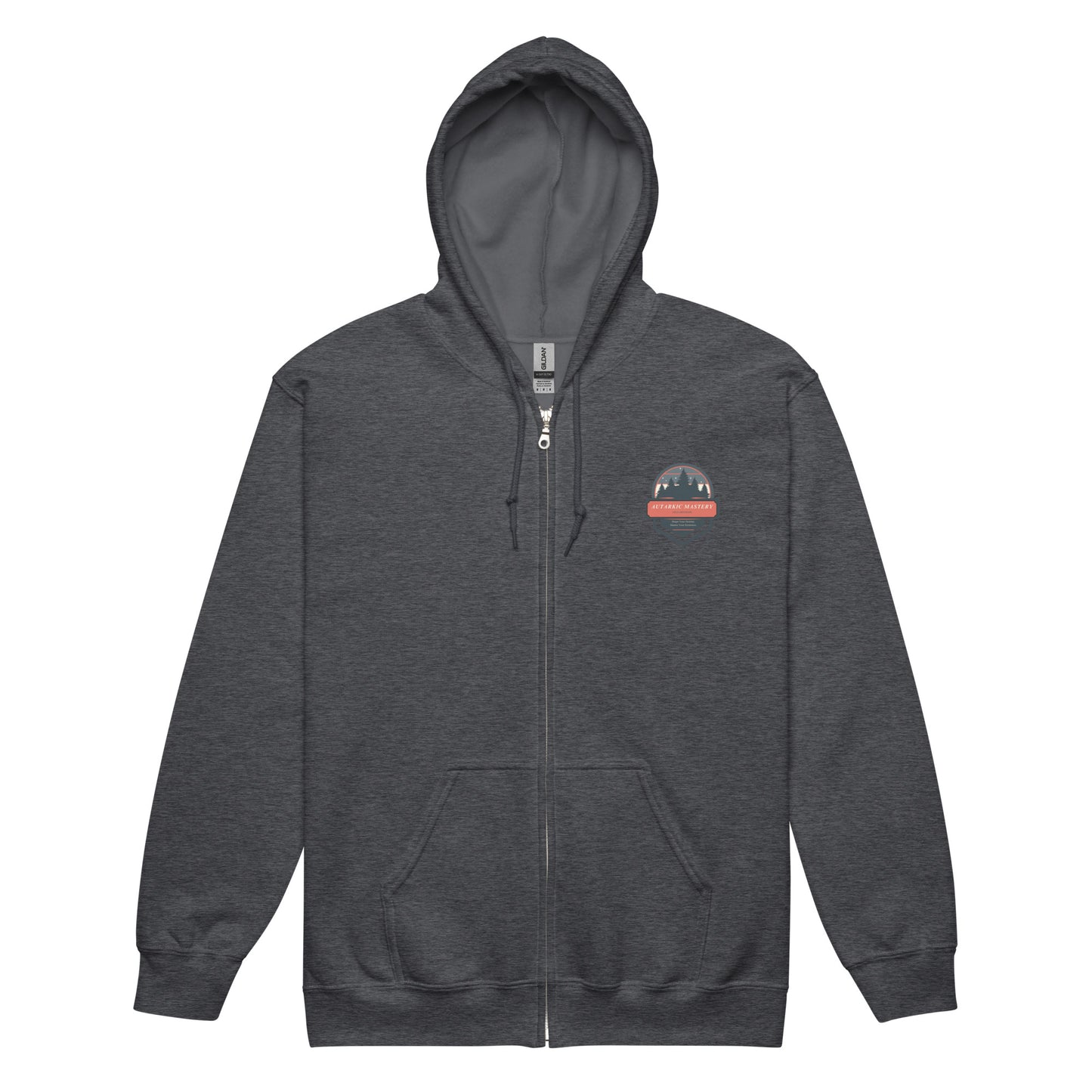 AUTARKIC MASTERY- zip hoodie (Carefree Treasure Hunt)