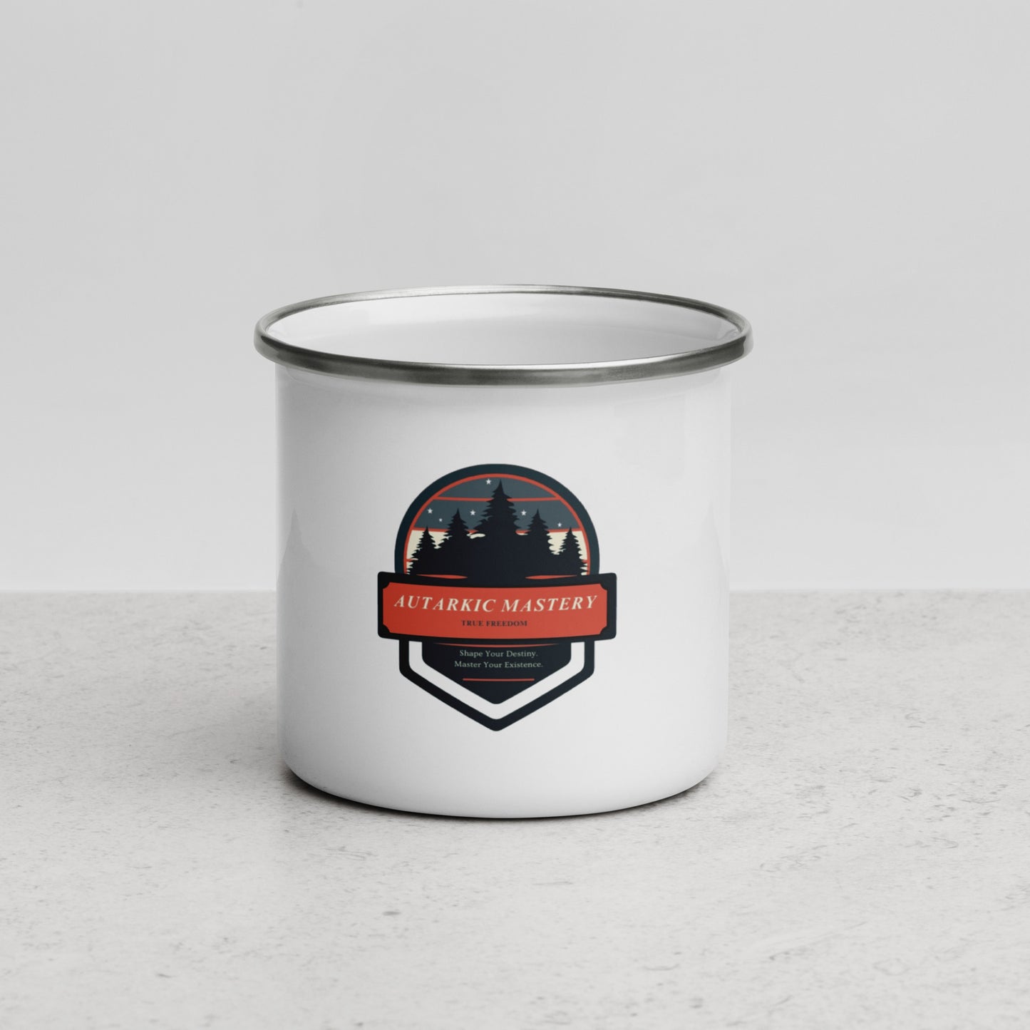 AUTARKIC MASTERY- white mug