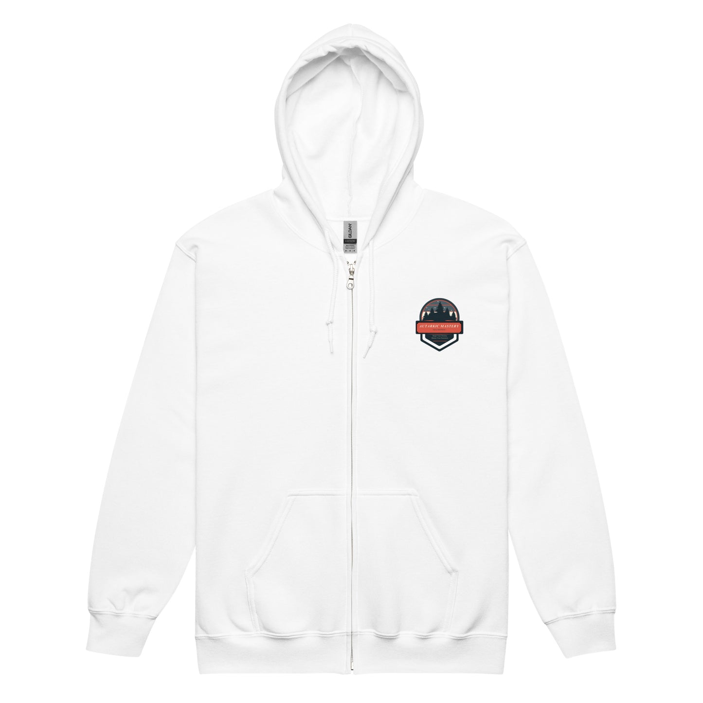 AUTARKIC MASTERY- zip hoodie (Carefree Treasure Hunt)